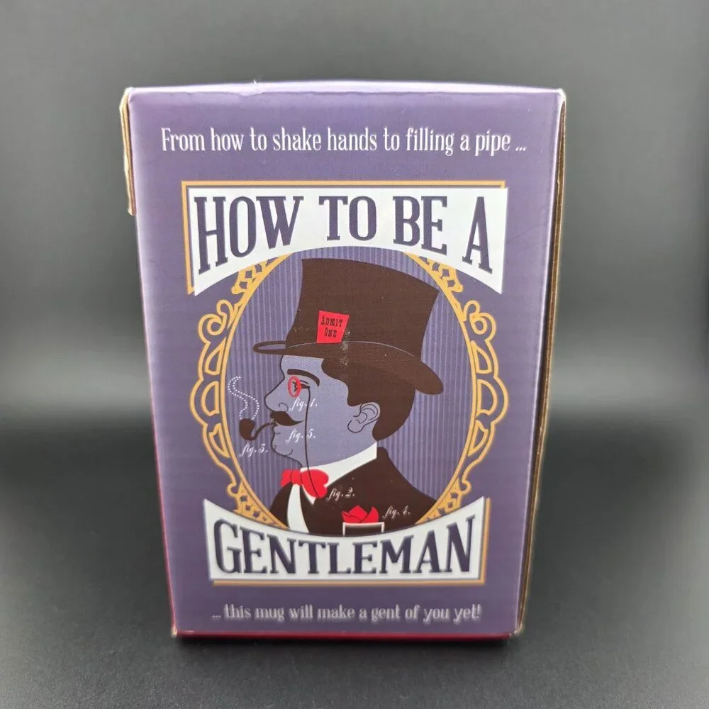 Ginger Fox Gentleman Info Mug‎ New in Box
